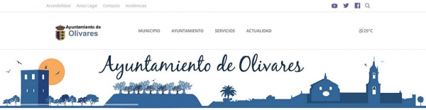 El Ayuntamiento de Olivares pone en funcionamiento su nueva p&aacute;gina web municipal