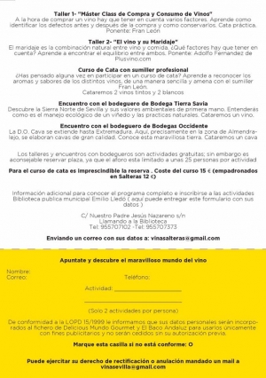 Salteras celebrar&aacute; su primera Fiesta del Vino