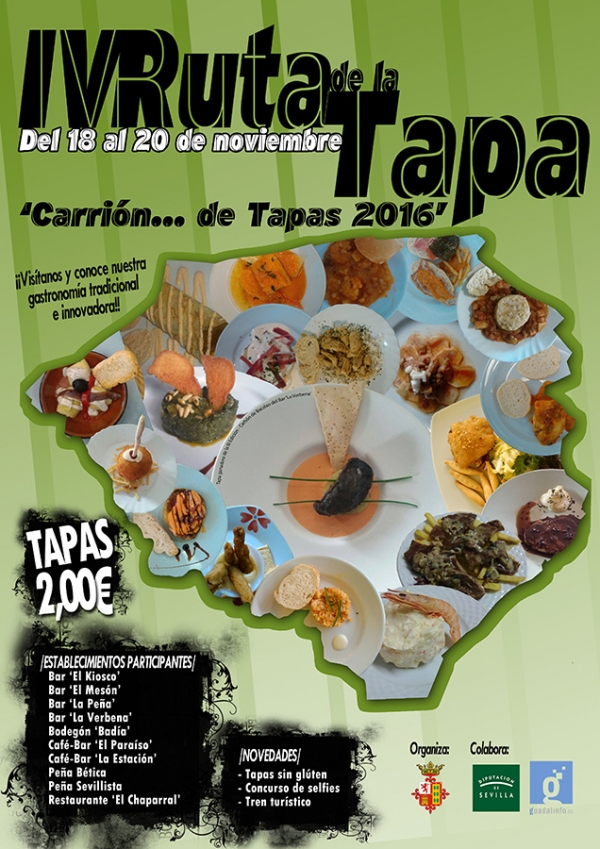 IV edici&oacute;n de la ruta de la tapa "Carri&oacute;n... de tapas"