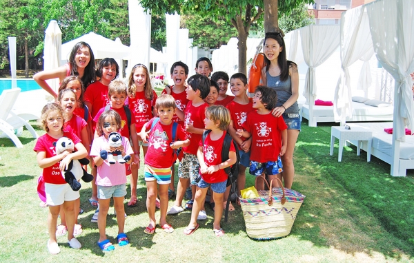 Oso Panda propone piscina y diversi&oacute;n para disfrutar del Campus Chino este verano en Sevilla
