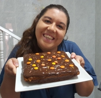 C&oacute;mo hacer brownie de calabaza de forma f&aacute;cil