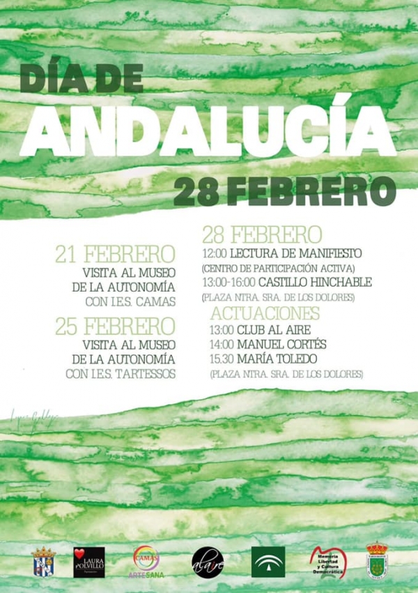 Camas se vuelca con el d&iacute;a de Andaluc&iacute;a