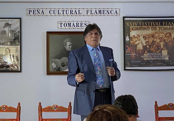 El cantaor Vicente Soto abre las III Jornadas Culturales Flamencas de Tomares