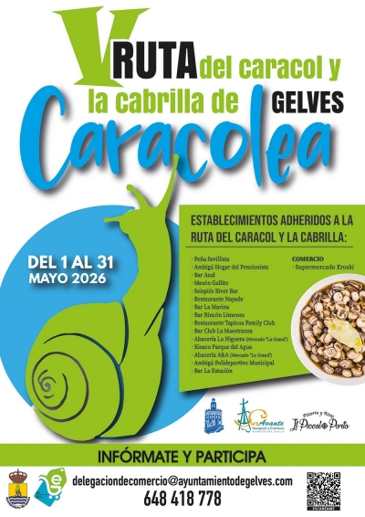Caracolea 2026 regresa a Gelves con nuevos premios y un mes lleno de tradici&oacute;n gastron&oacute;mica