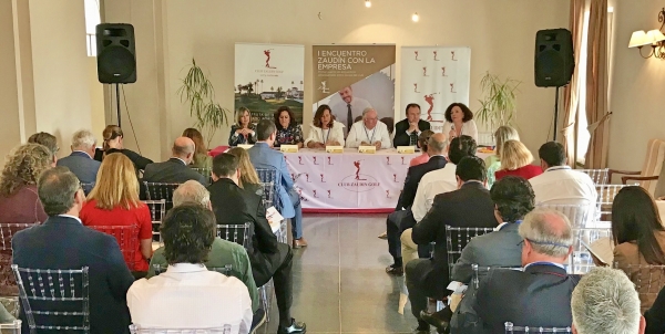 Club Zaudin celebra su primer cuarto de siglo con un networking entre los empresarios asociados