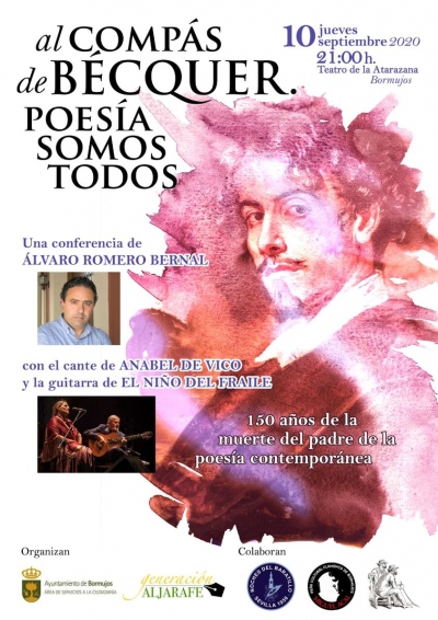 Bormujos homenajea a B&eacute;cquer por el 150 aniversario de su muerte en La Atarazana