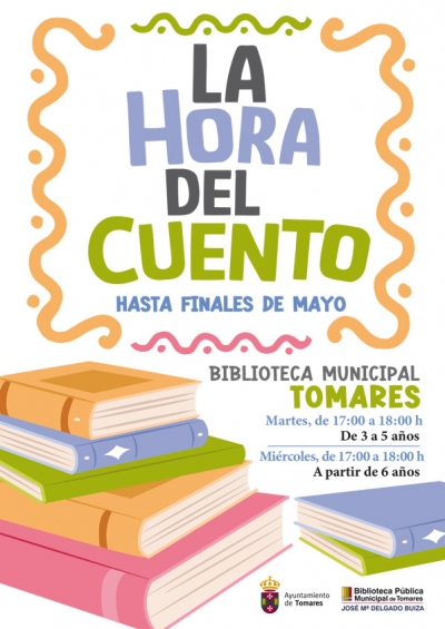 Vuelve a Tomares &ldquo;La Hora del Cuento&rdquo; para entusiasmar a los peque&ntilde;os con los libros, desde el mi&eacute;rcoles, 2 de octubre